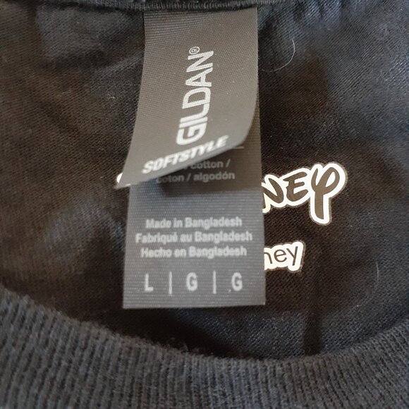 The Nightmare Before Christmas - Oogie Boogie Moon - New Large Black T-Shirt - Picture 3 of 4